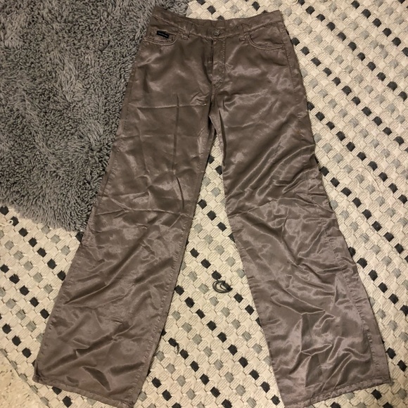 Calvin Klein jeans metallic wide leg pant - Picture 1 of 5